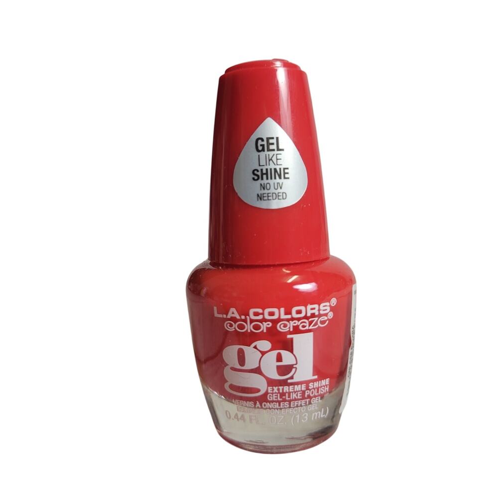 L.A. Colors Color Craze Gel Polish Extreme Shine Gel-Like CNL558 Samba NEW